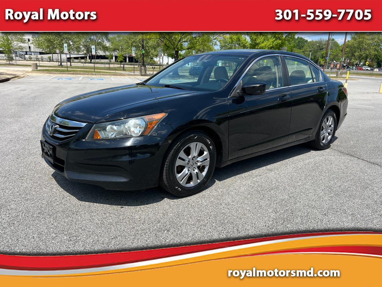 2012 Honda Accord SE Sedan AT