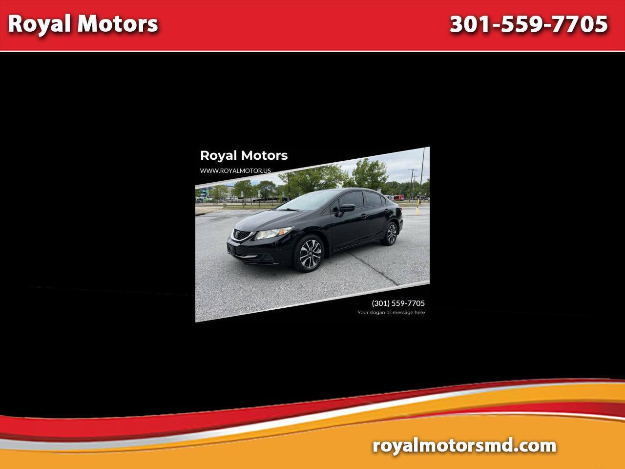 2015 Honda Civic EX Sedan CVT