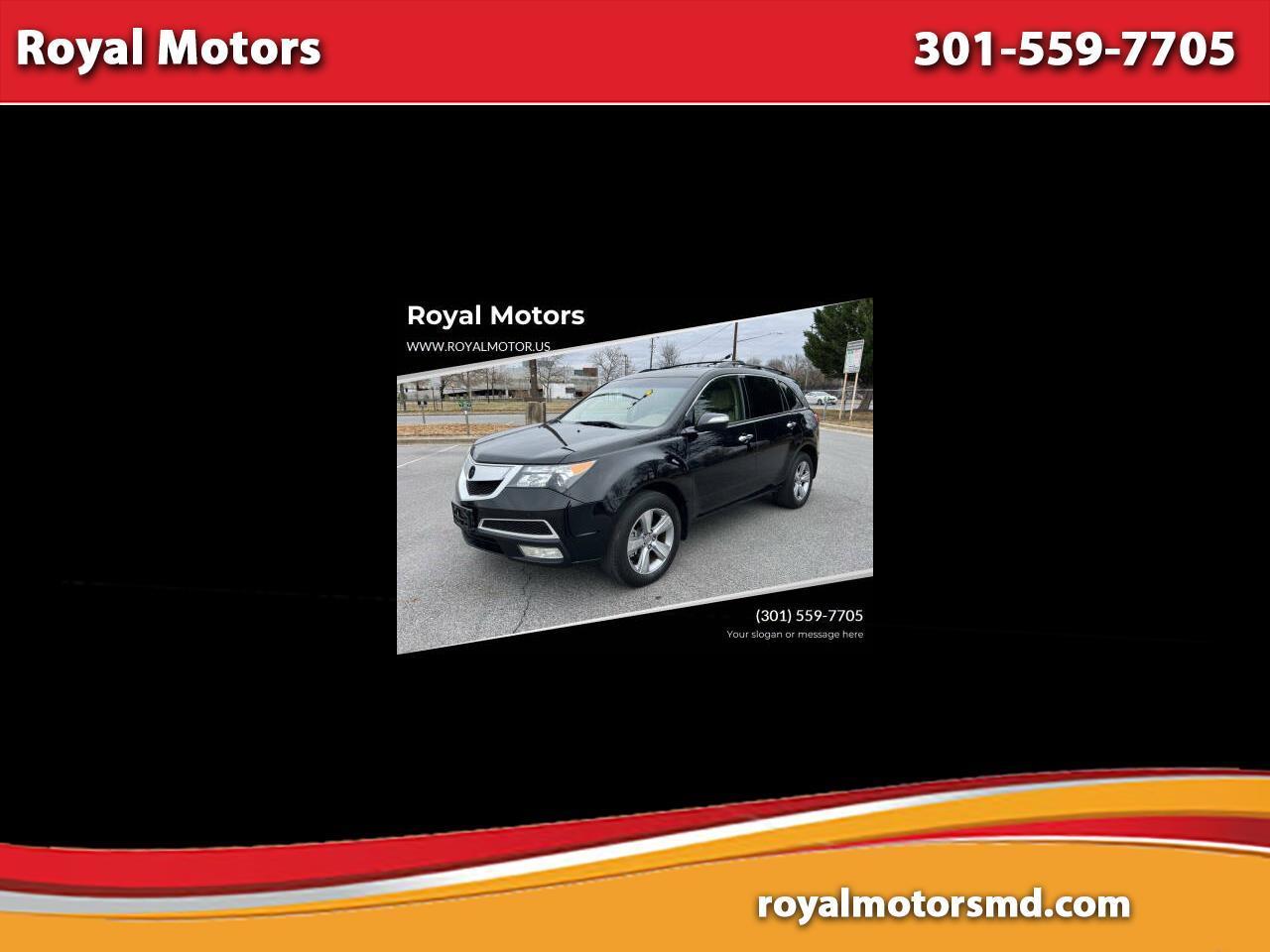 2012 Acura MDX Technology Package