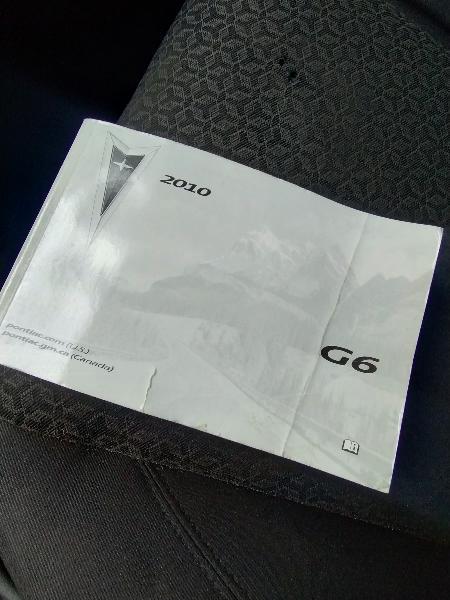 Pontiac G6 4D Sedan 2010