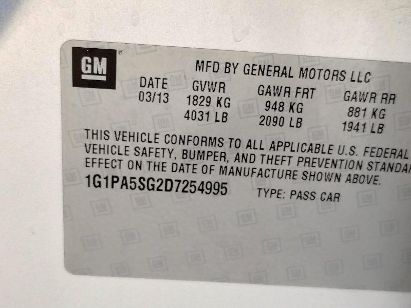 Chevrolet Cruze LS Auto 2013