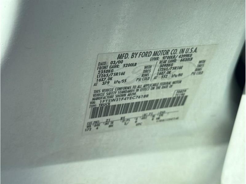 Ford F-350 SD  2000 Ford F-350 SD  2000