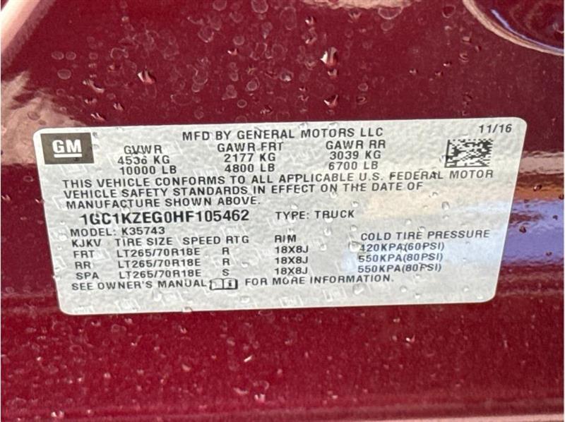 Chevrolet Silverado 3500HD  2017