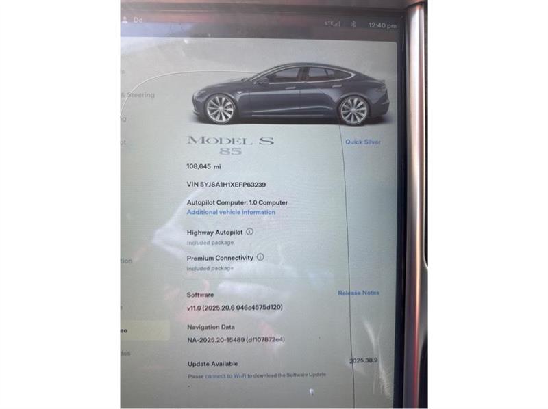 Tesla Model S  2014