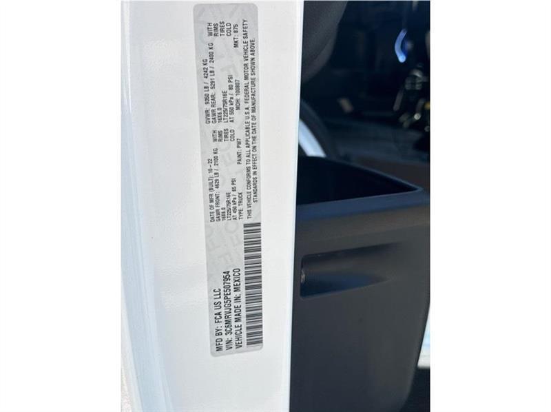 RAM Promaster  2023