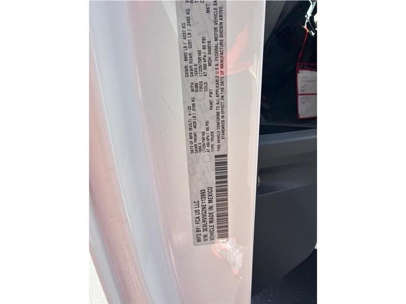 RAM Promaster  2022