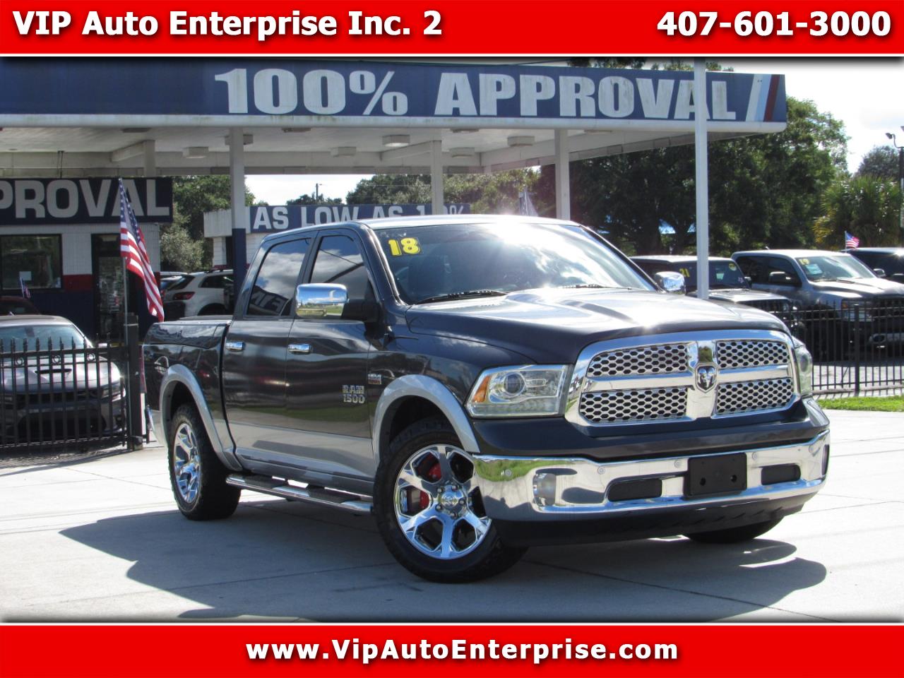 RAM 1500 Laramie 4x2 Crew Cab 5'7" Box 2018 RAM 1500 Laramie 4x2 Crew Cab 5'7" Box 2018