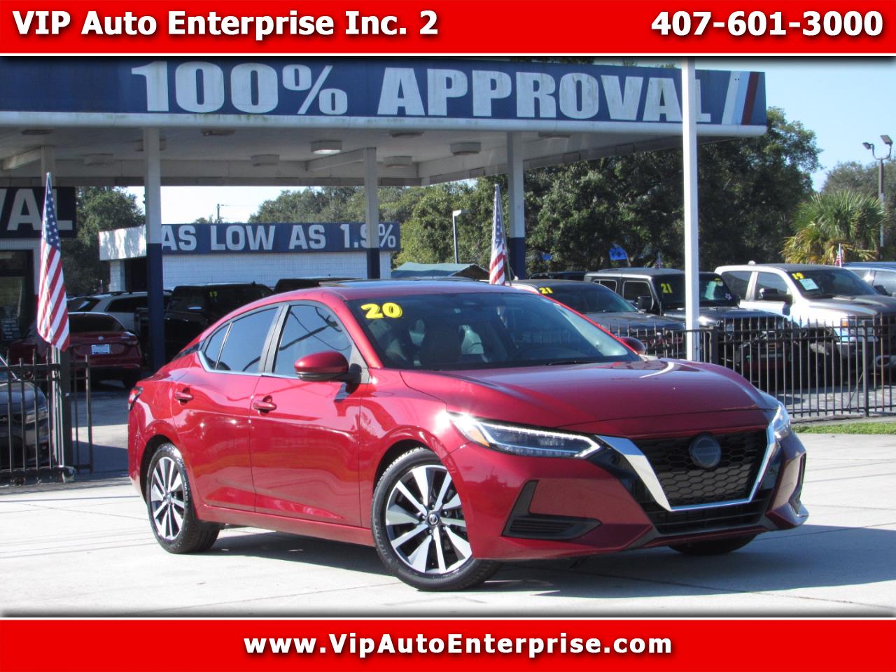 Nissan Sentra SV CVT 2020 Nissan Sentra SV CVT 2020