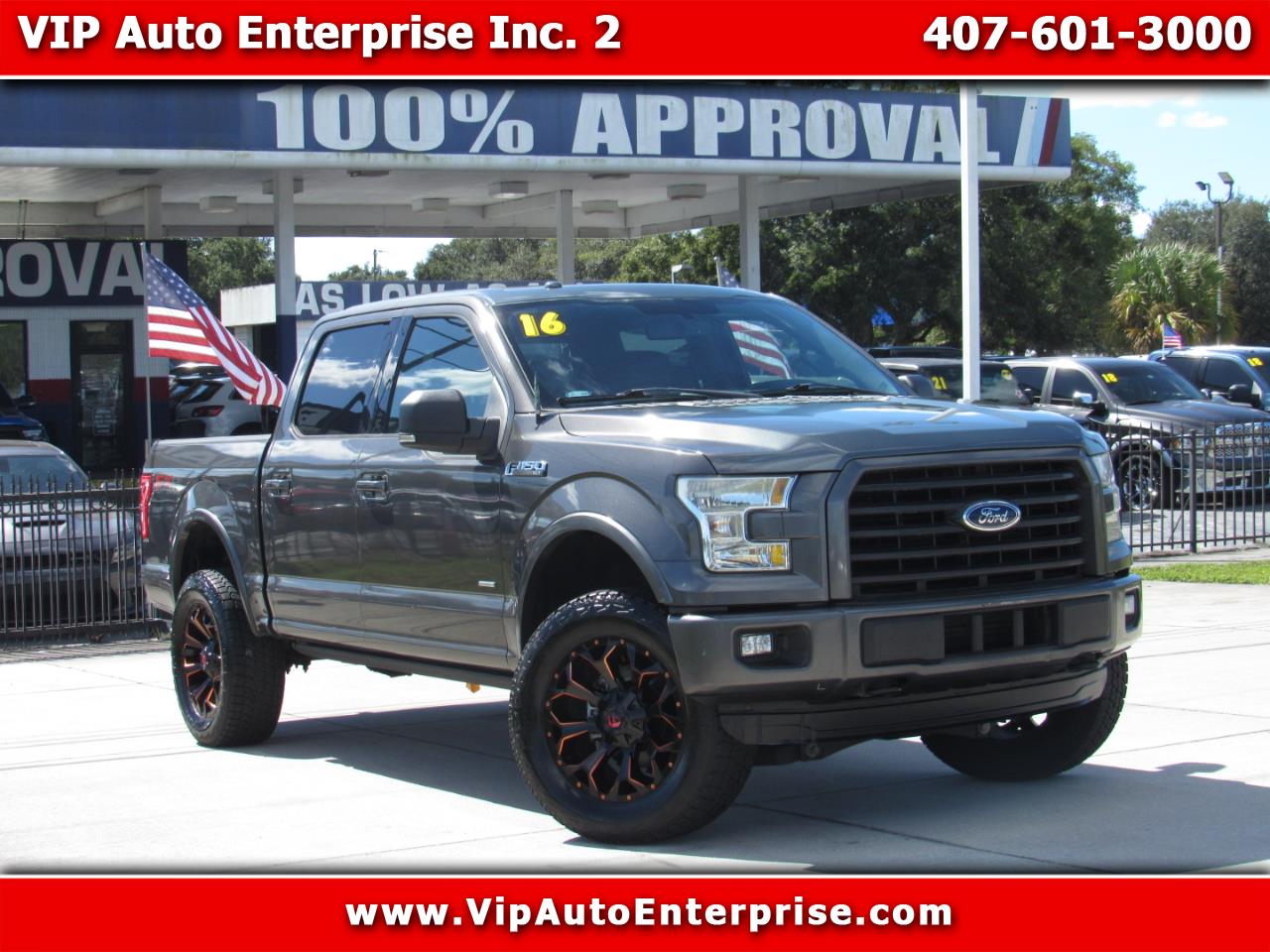 Ford F-150 4WD SuperCrew 145" XLT 2016 Ford F-150 4WD SuperCrew 145" XLT 2016
