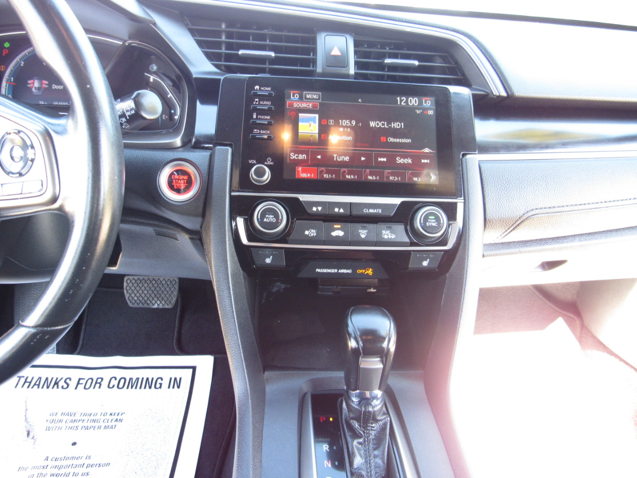 Honda Civic Hatchback EX CVT 2020 Honda Civic Hatchback EX CVT 2020