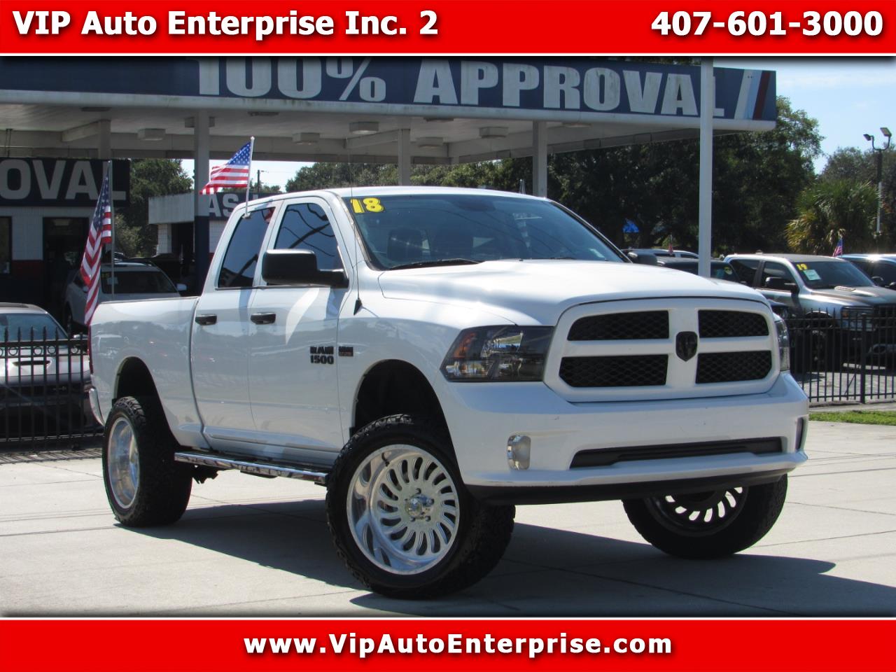 RAM 1500 Express 4x2 Quad Cab 6'4" Box 2018 RAM 1500 Express 4x2 Quad Cab 6'4" Box 2018