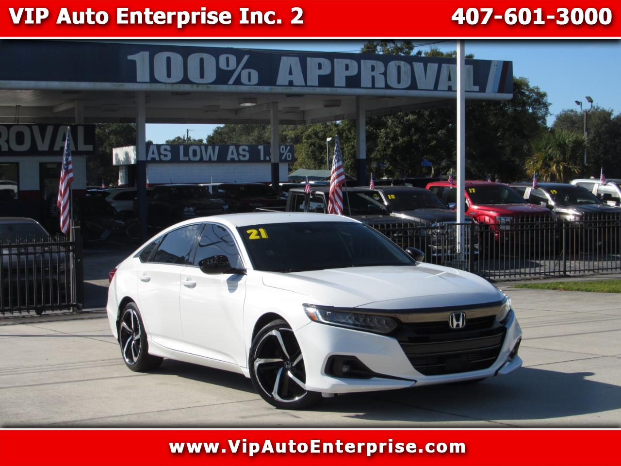 2021 Honda Accord Sedan Sport 1.5T CVT