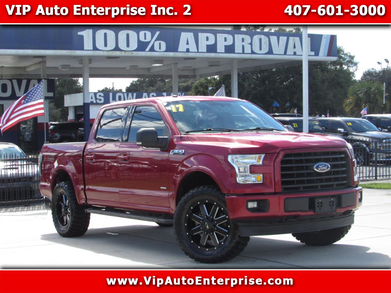 2017 Ford F-150 XLT 4WD SuperCrew 6.5' Box