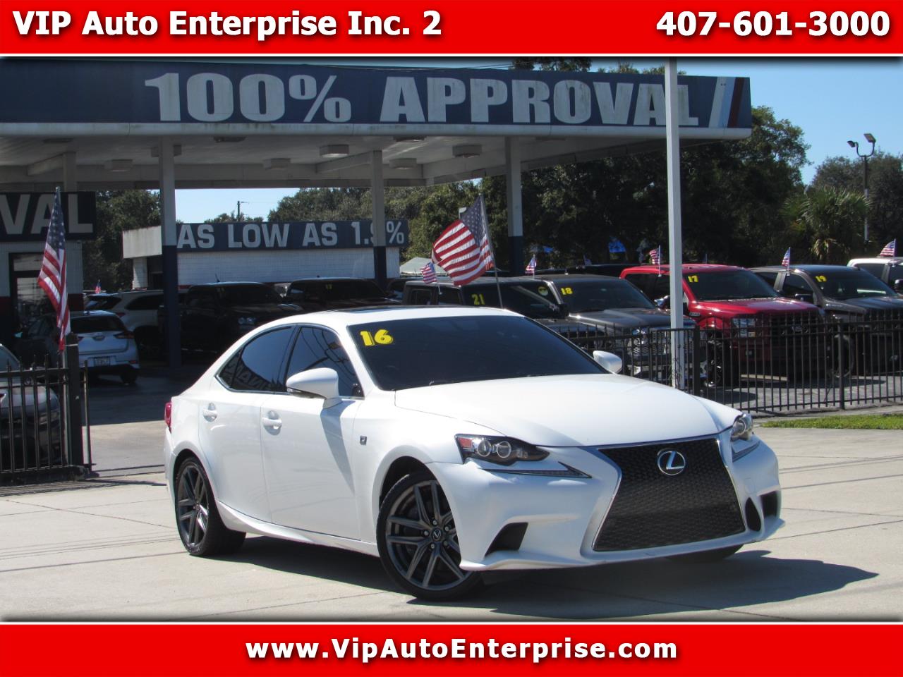 2016 Lexus IS 350 4dr Sdn RWD