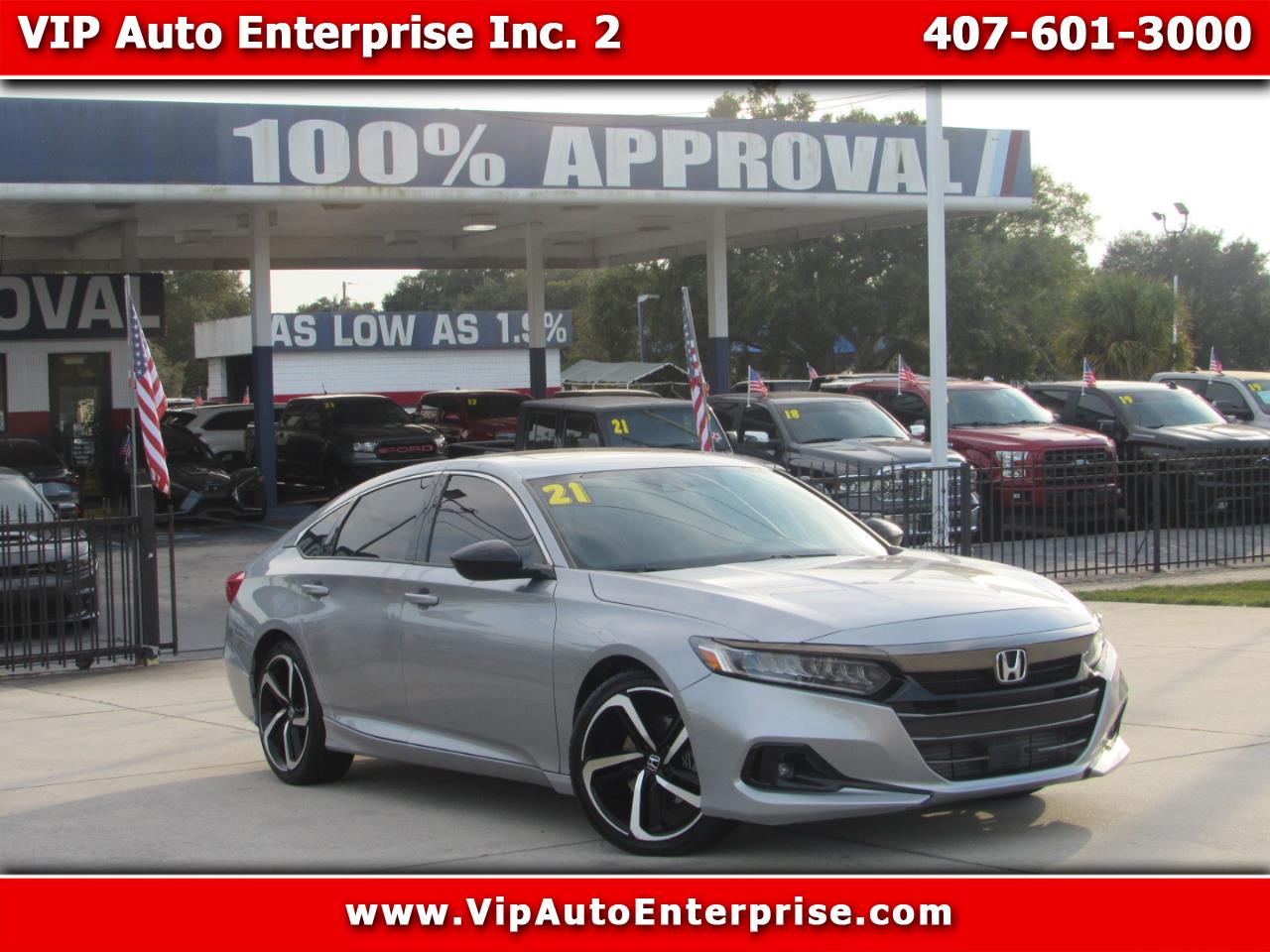 2021 Honda Accord Sedan Sport 2.0T Auto