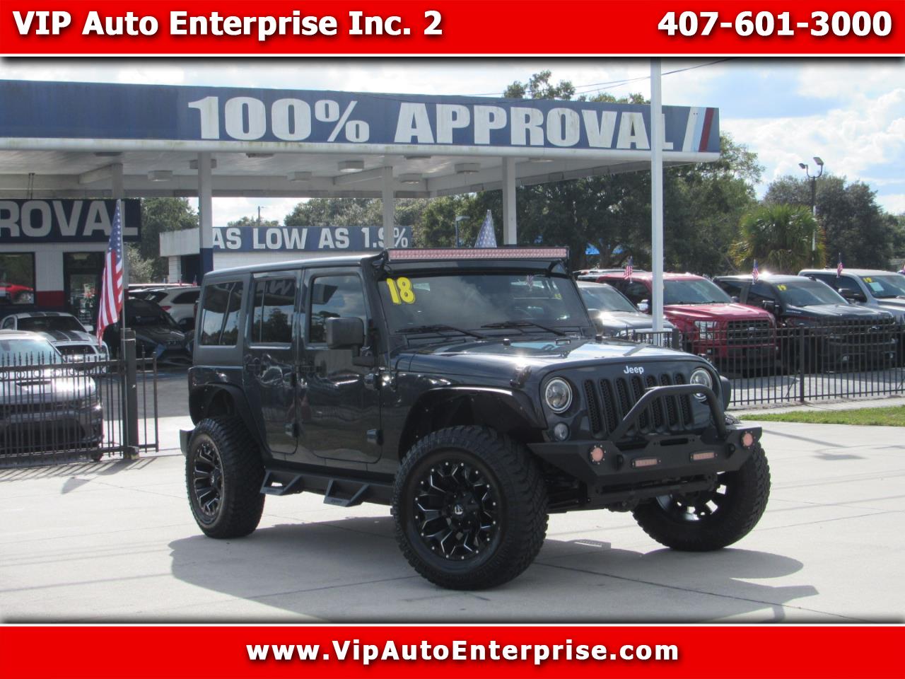 2018 Jeep Wrangler JK Unlimited Sport 4x4