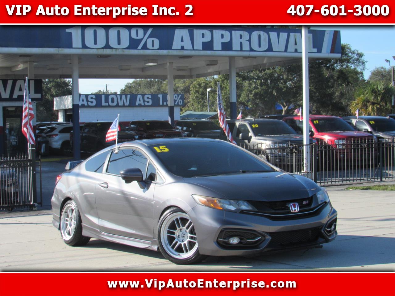 2015 Honda Civic Coupe 2dr Man Si