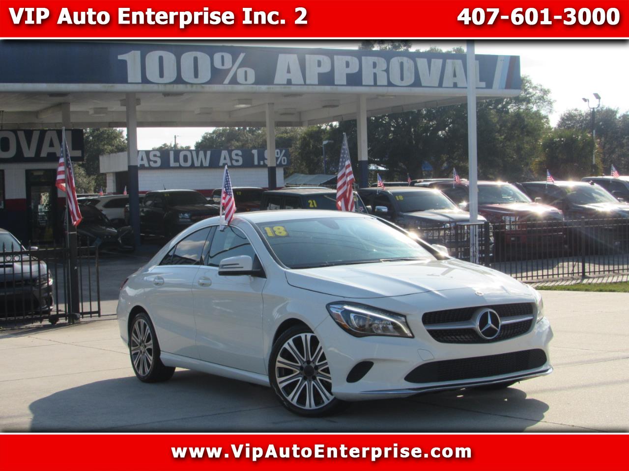 2018 Mercedes-Benz CLA CLA 250 Coupe