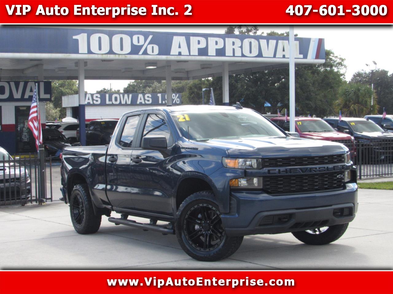 2021 Chevrolet Silverado 1500 2WD Double Cab 147" Custom