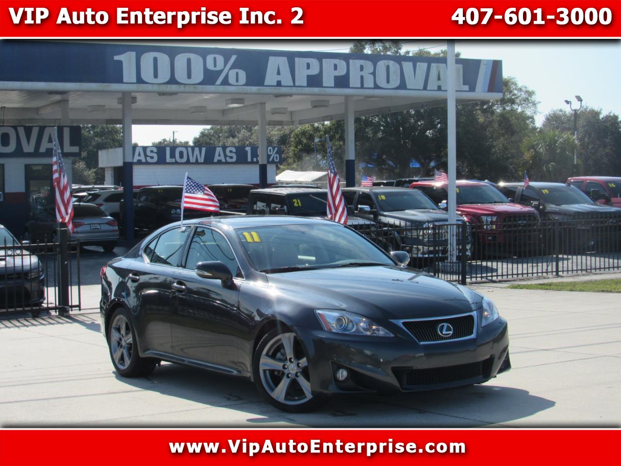 2011 Lexus IS 250 4dr Sport Sdn Man RWD