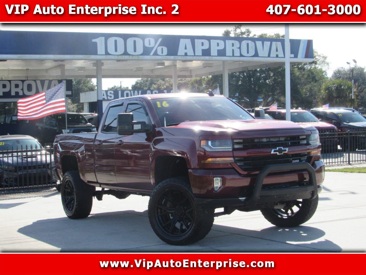 2016 Chevrolet Silverado 1500 4WD Double Cab 143.5" LT w/2LT