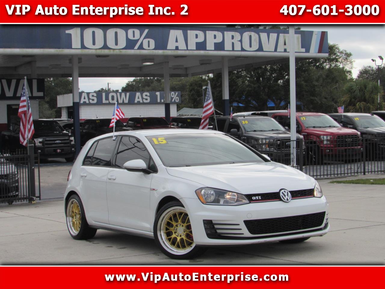 2015 Volkswagen Golf GTI 4dr HB DSG Autobahn