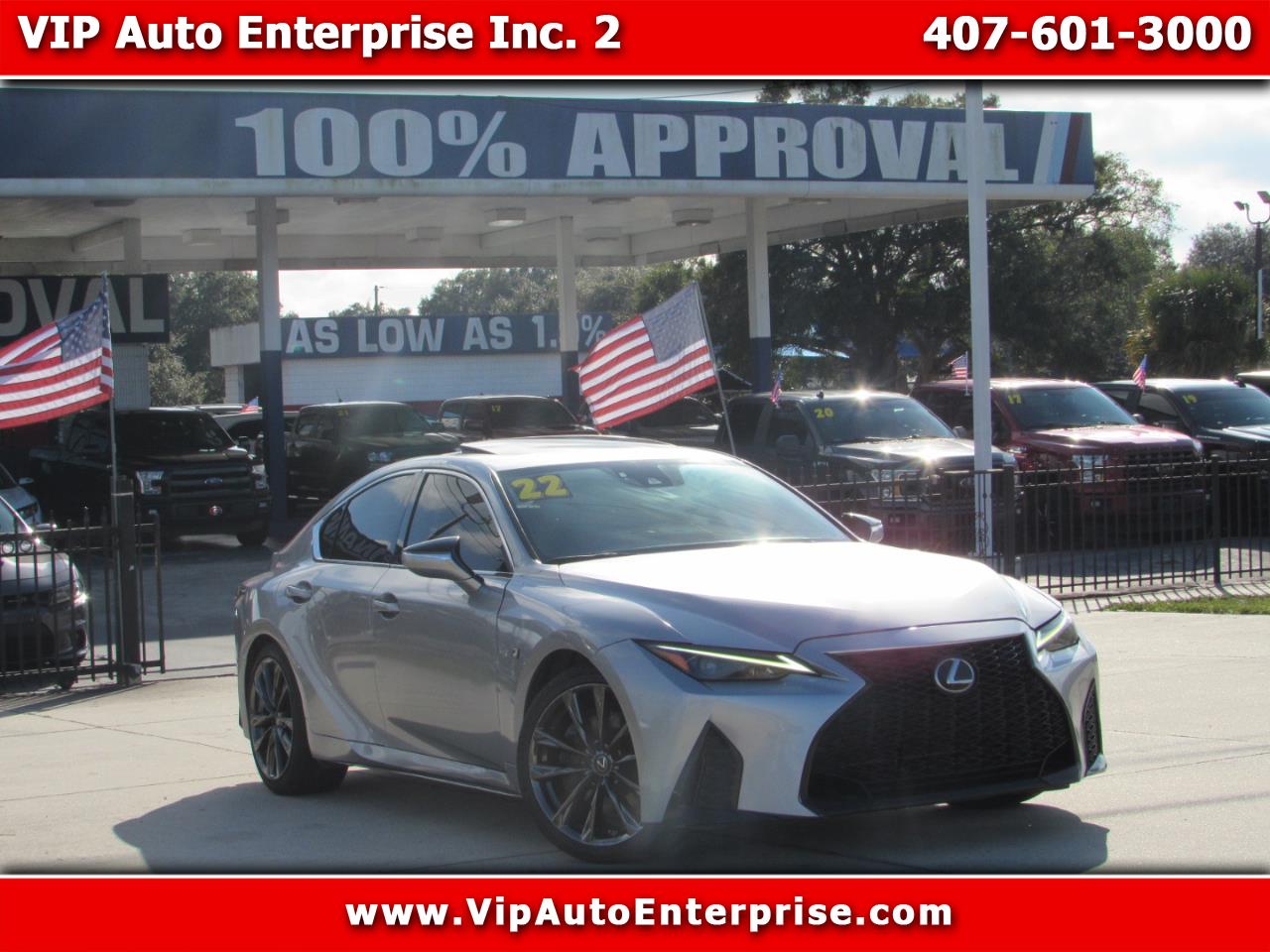 2022 Lexus IS IS 350 F SPORT RWD