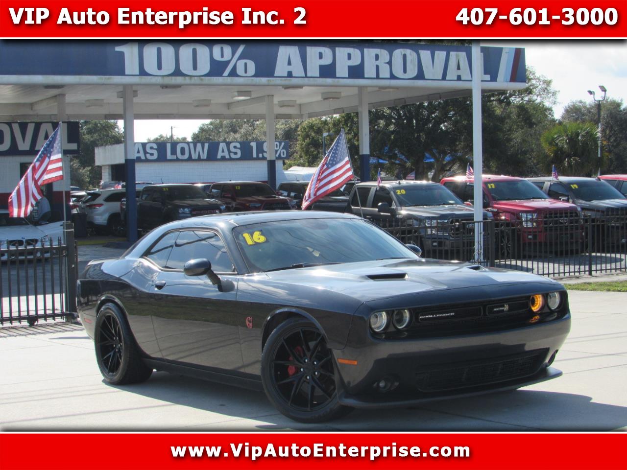 2016 Dodge Challenger 2dr Cpe R/T Scat Pack