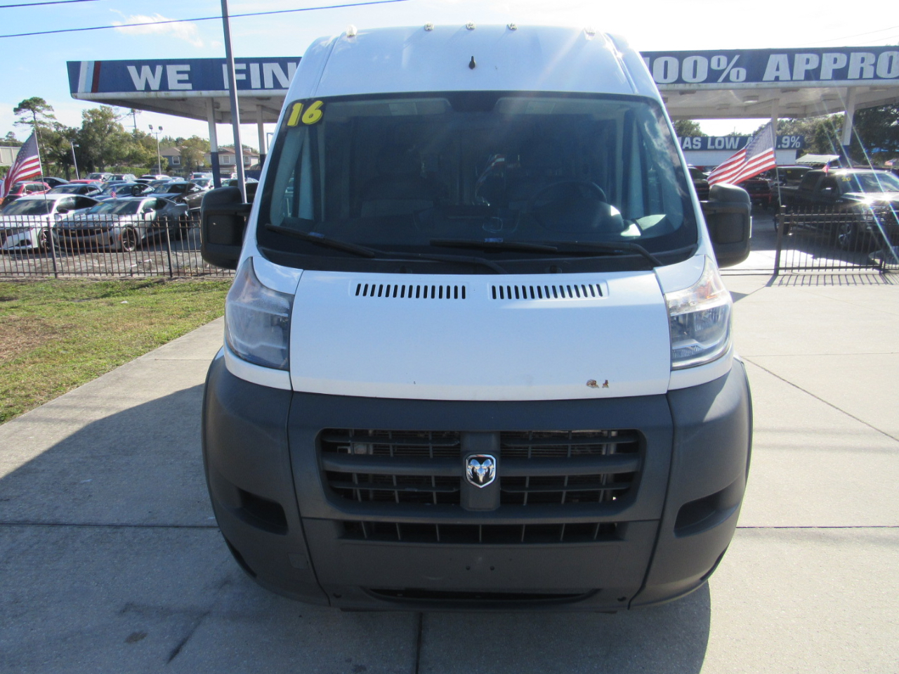 RAM ProMaster Cargo Van 2500 High Roof 159" WB 2016