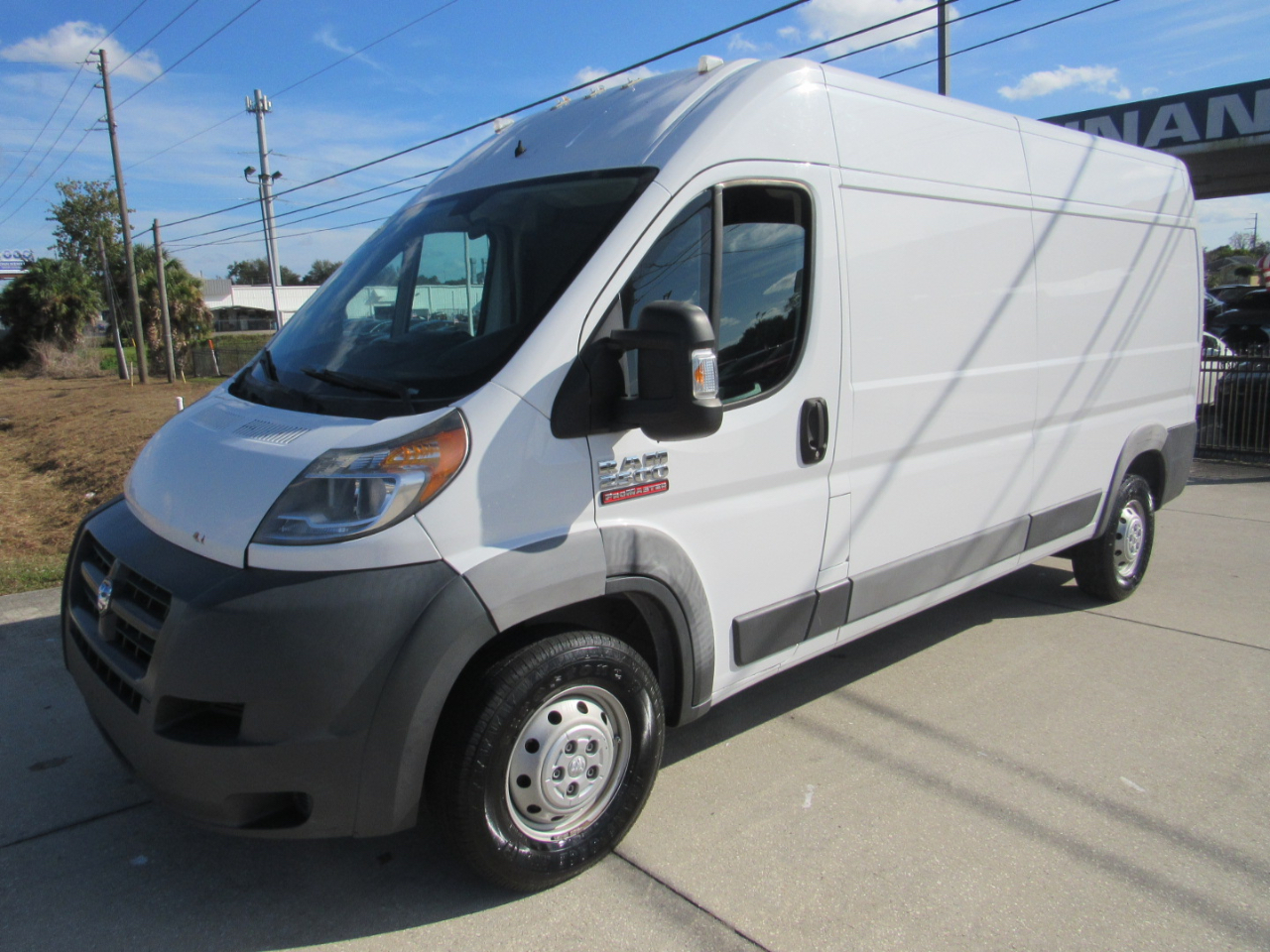 RAM ProMaster Cargo Van 2500 High Roof 159" WB 2016