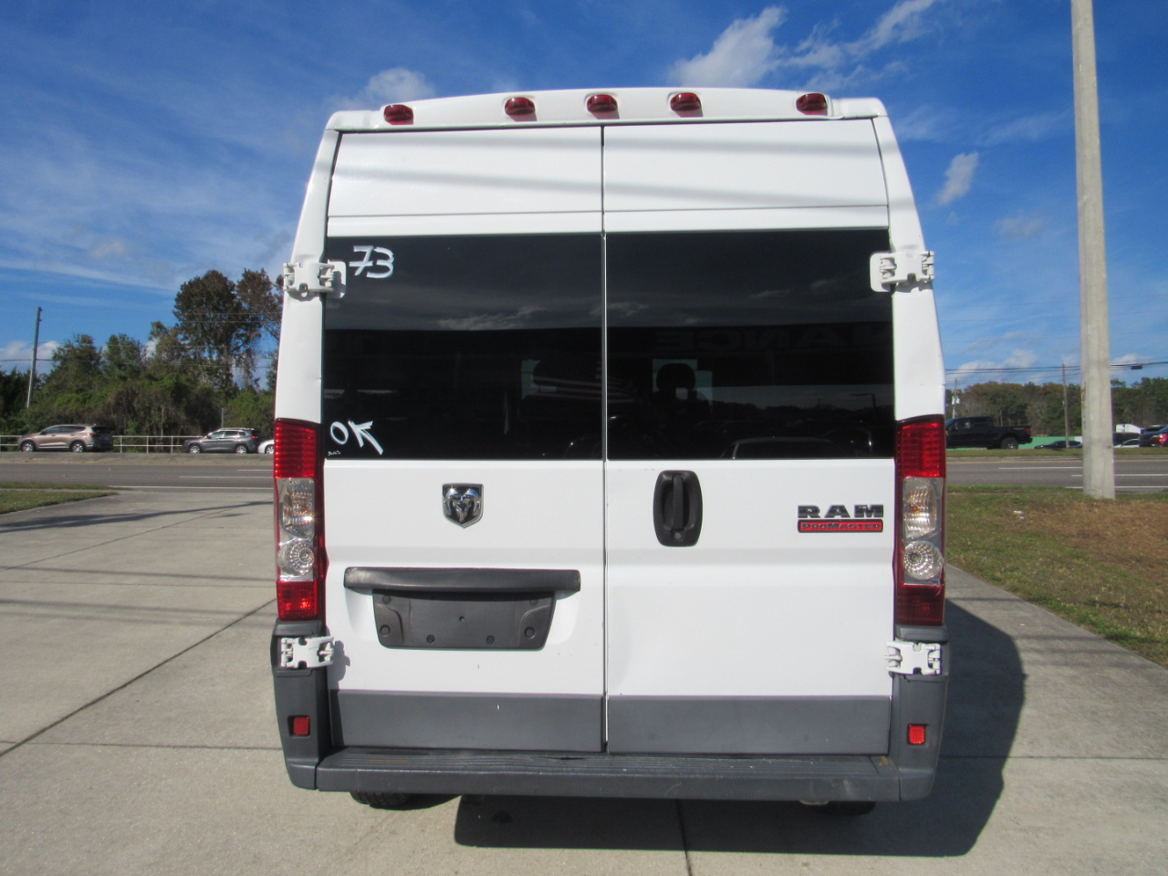 RAM ProMaster Cargo Van 2500 High Roof 159" WB 2016