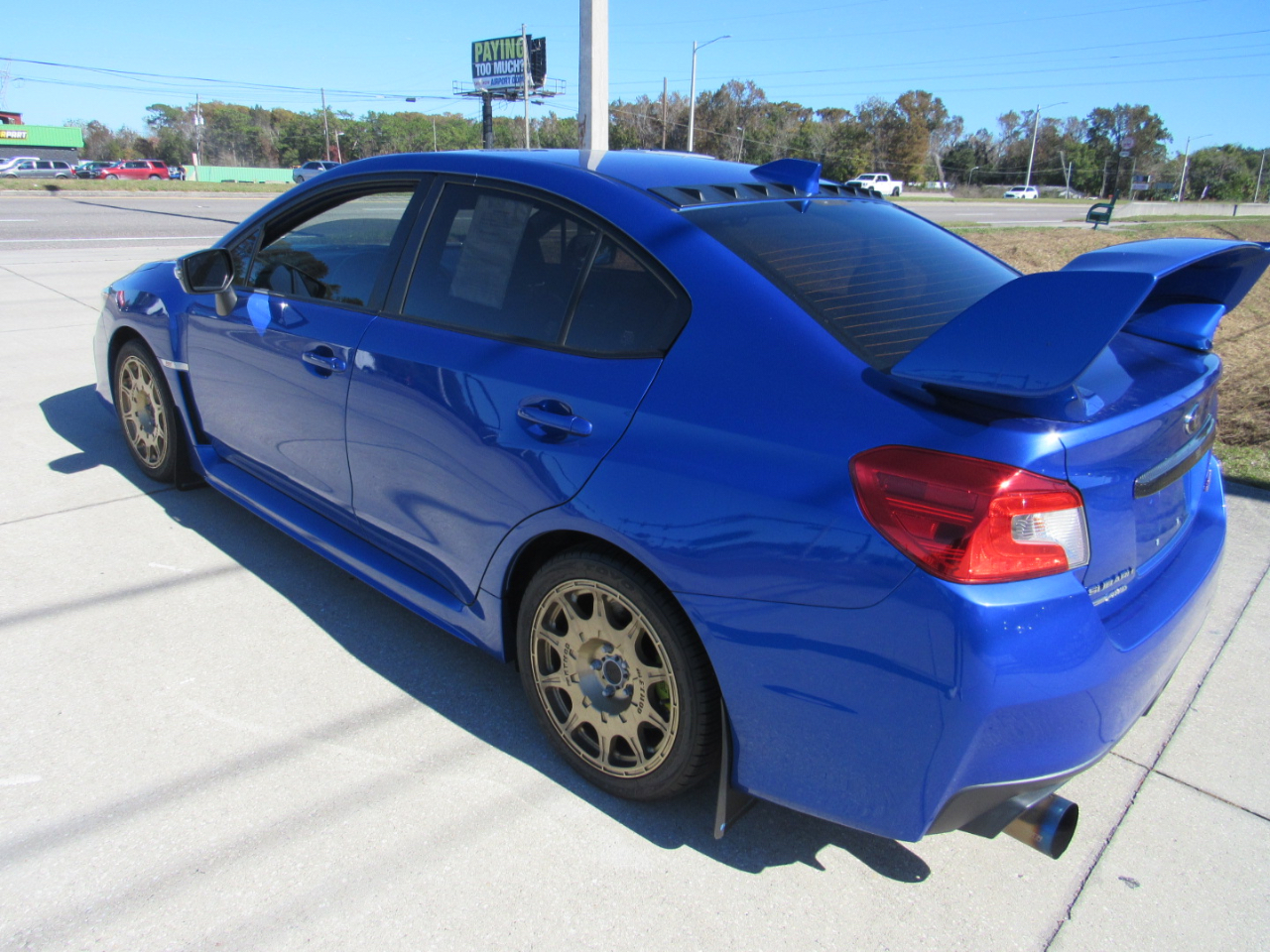 Subaru WRX STI Limited Manual w/Wing Spoiler 2020