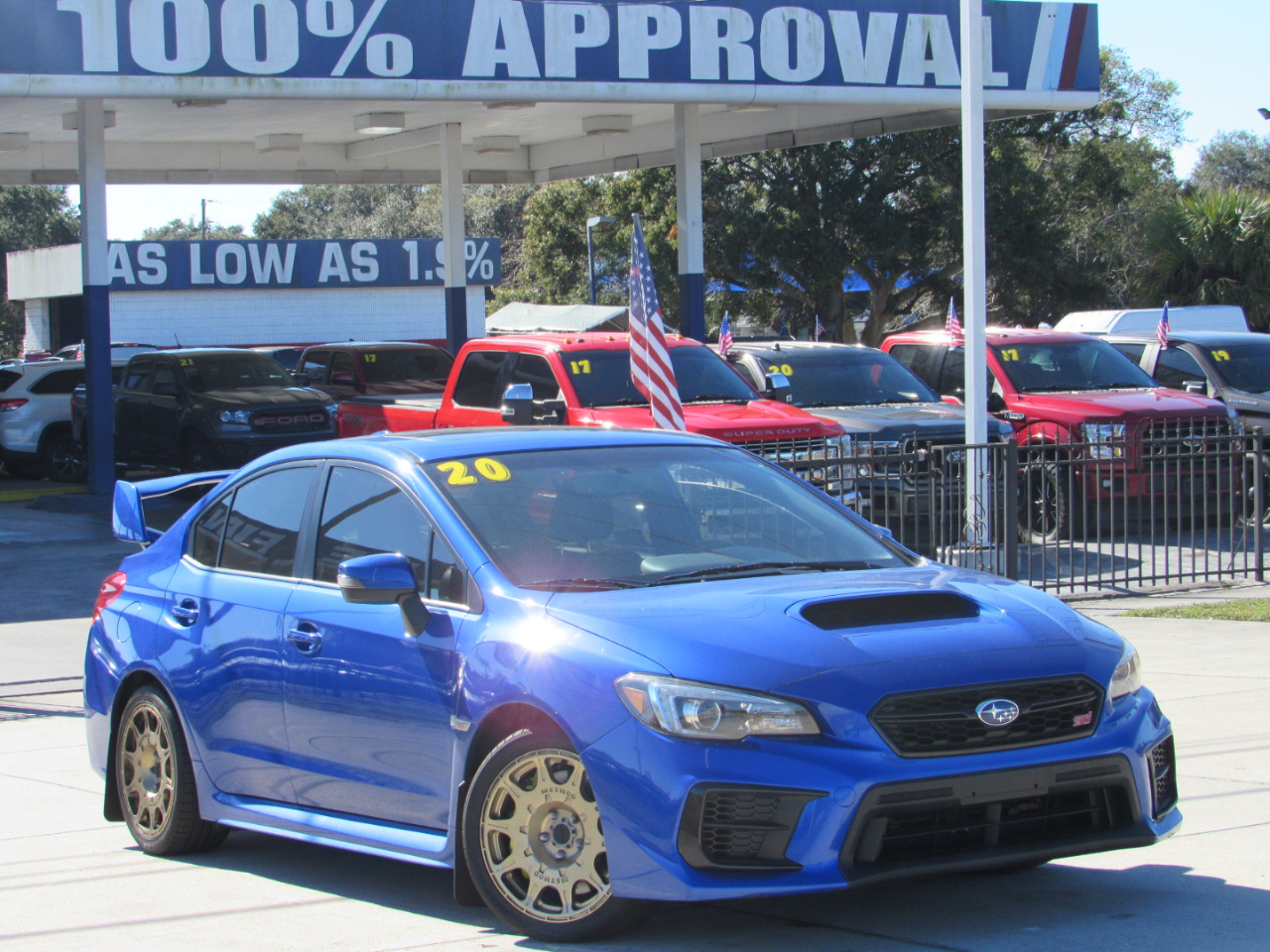 Subaru WRX STI Limited Manual w/Wing Spoiler 2020