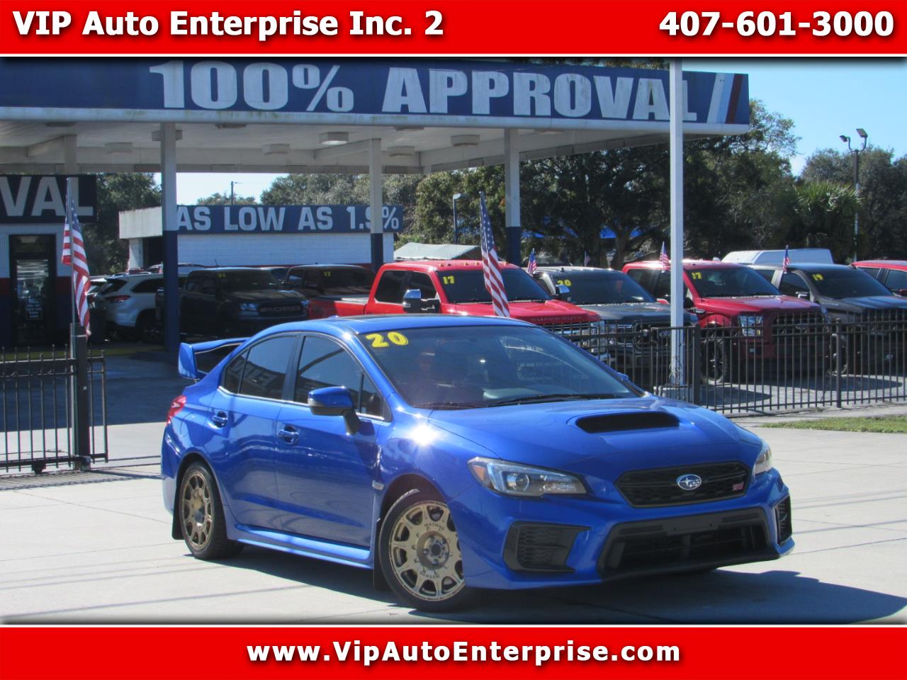 2020 Subaru WRX STI Limited Manual w/Wing Spoiler
