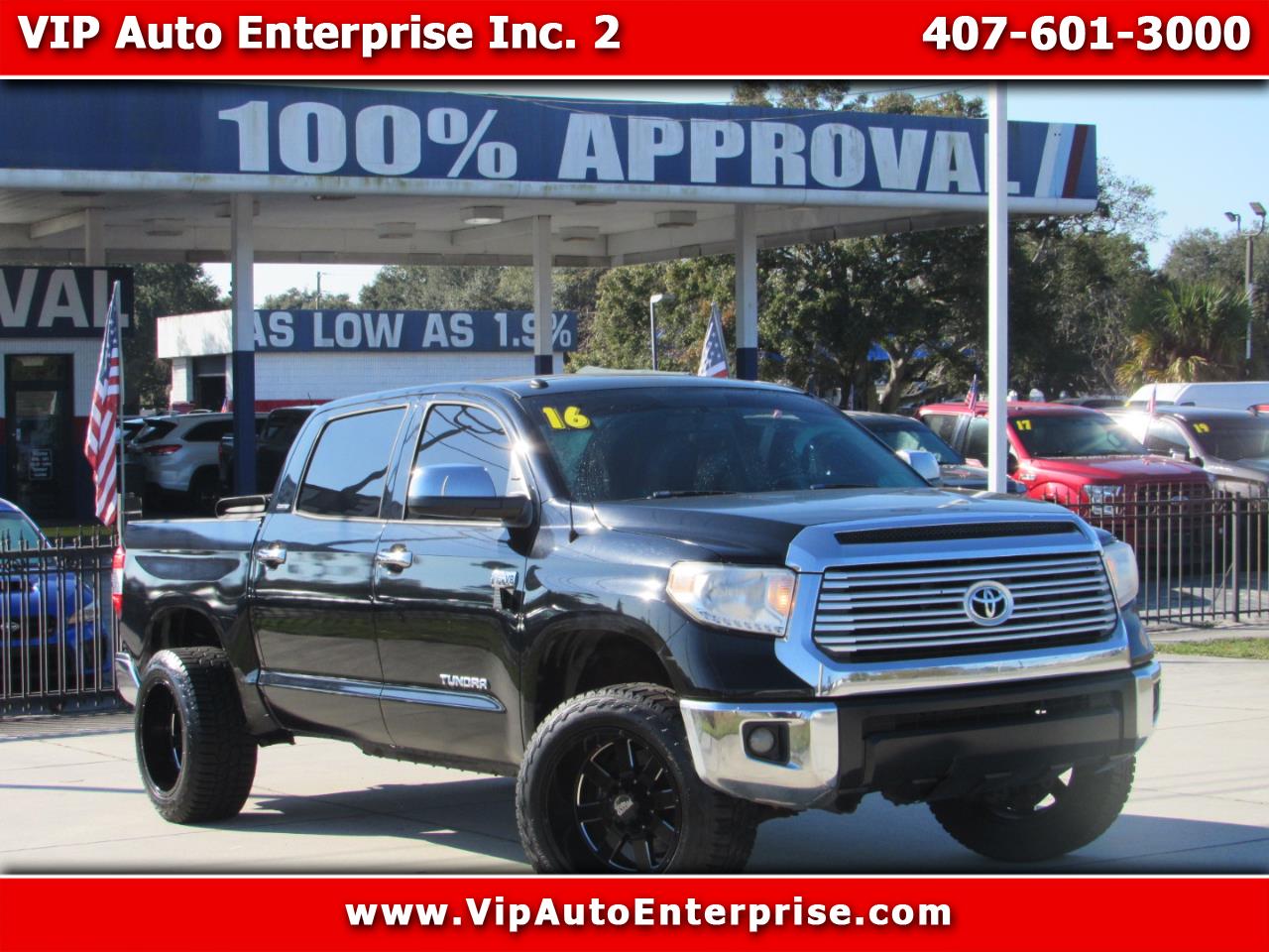 Toyota Tundra 2WD Truck CrewMax 5.7L FFV V8 6-Spd AT LTD (Natl) 2016