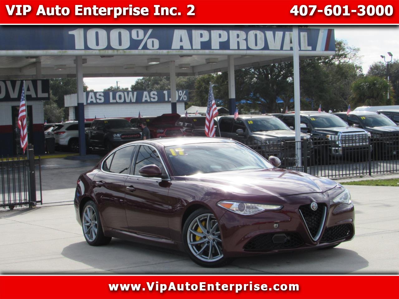2017 Alfa Romeo Giulia RWD