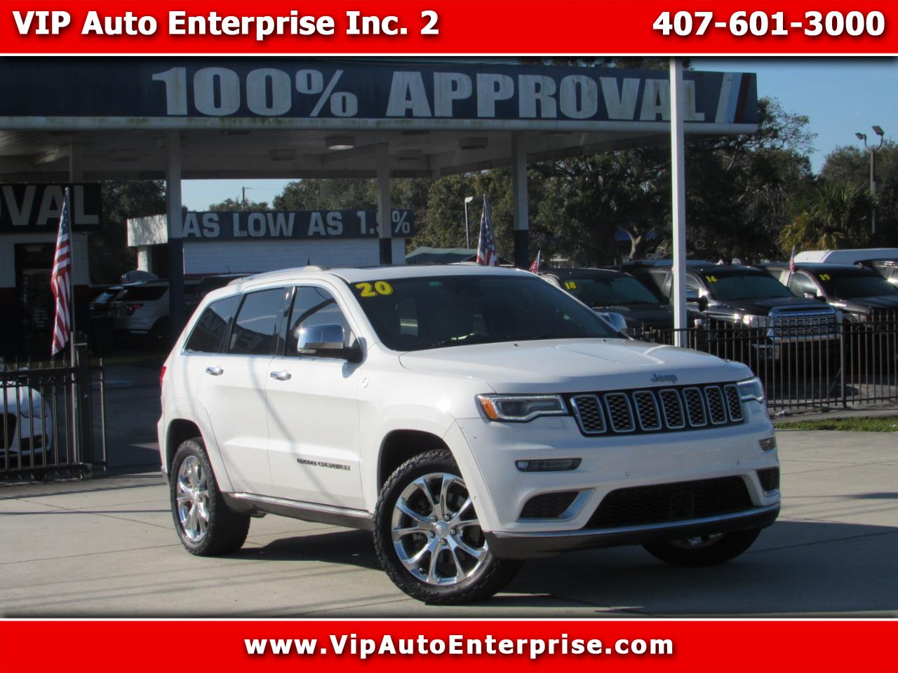 2020 Jeep Grand Cherokee Summit 4x4