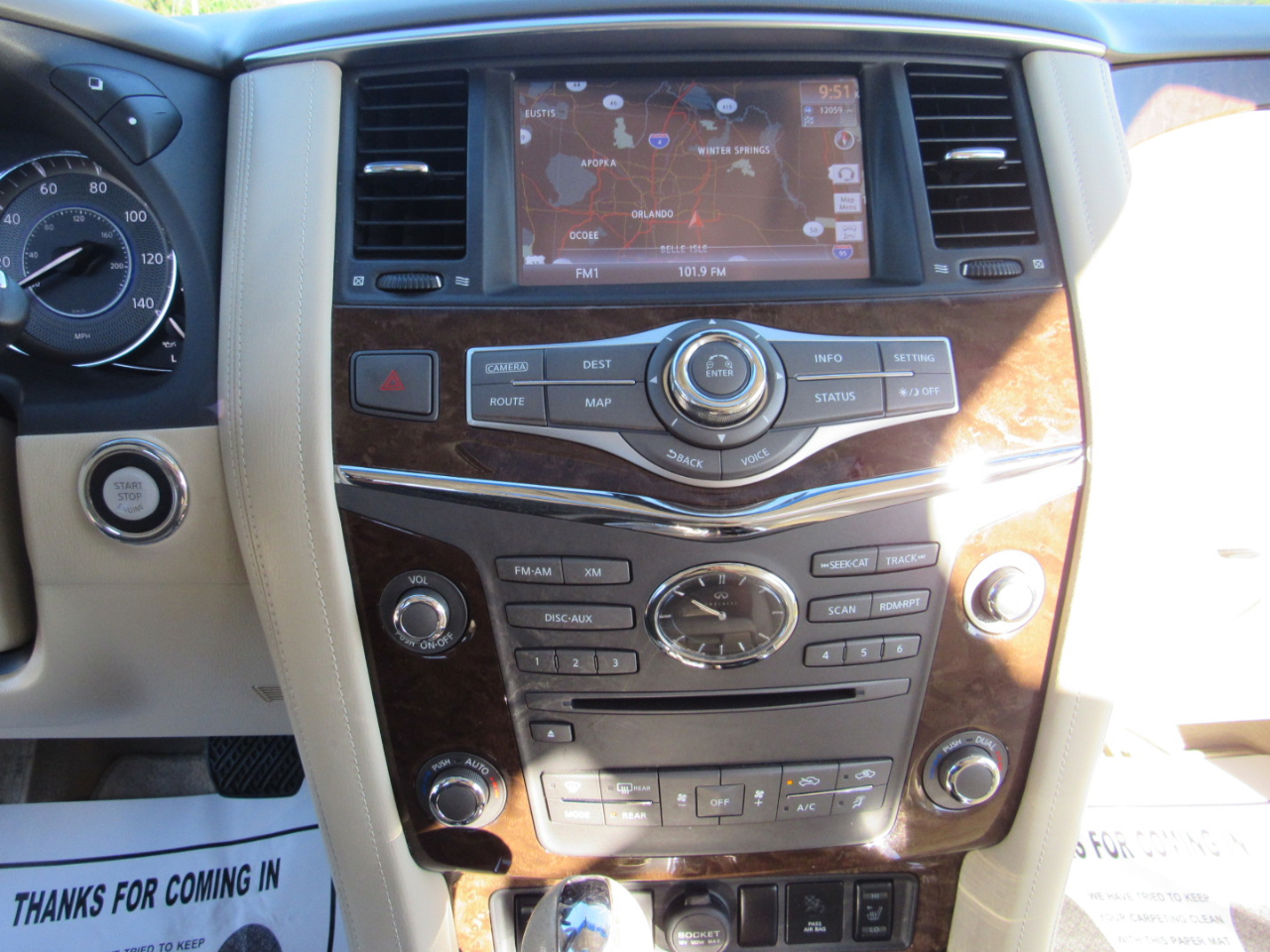 Infiniti QX80 2WD 4dr 2016