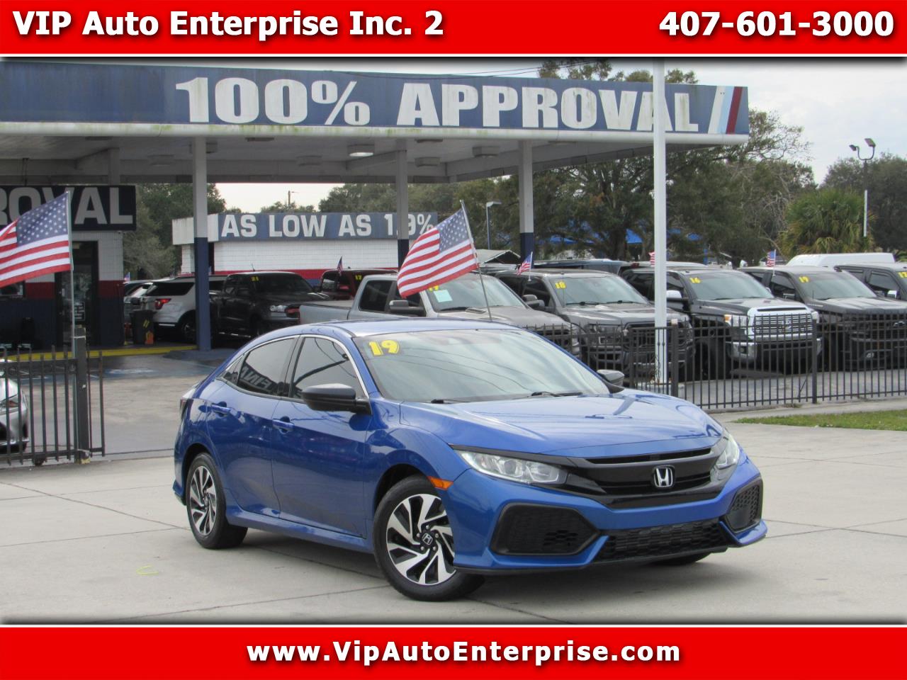 Honda Civic Hatchback LX CVT 2019