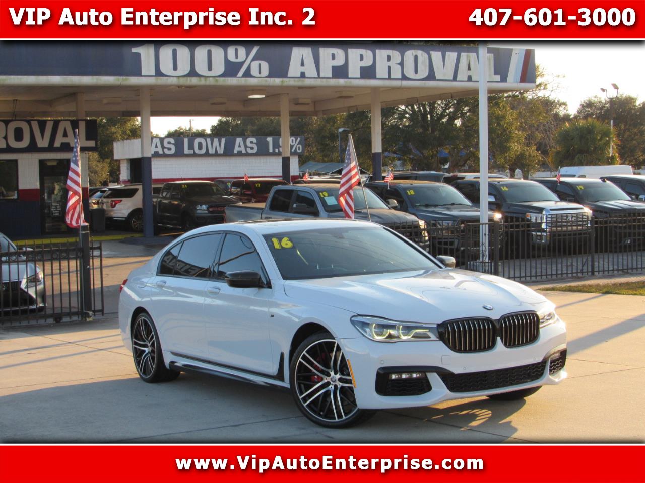 2016 BMW 7 Series 4dr Sdn 750i xDrive AWD