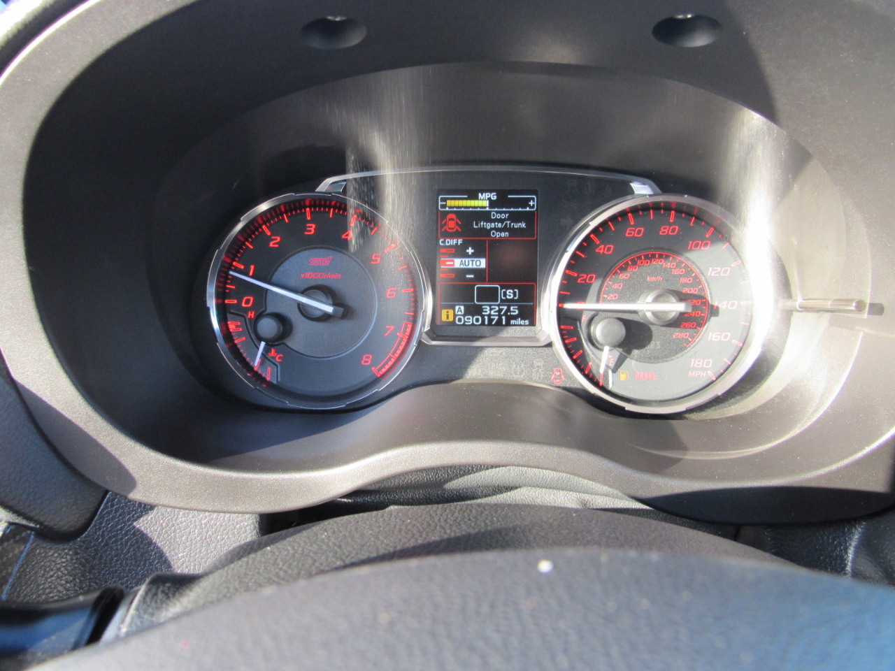 Subaru WRX STI Manual 2017