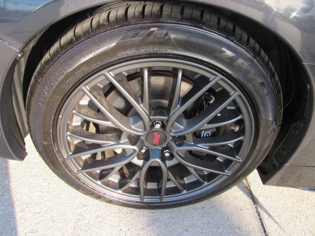 Subaru WRX STI Manual 2017