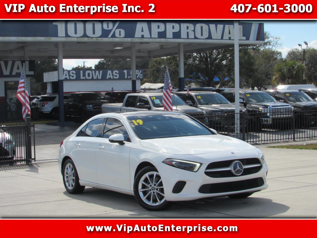 2019 Mercedes-Benz A-Class A 220 4MATIC Sedan