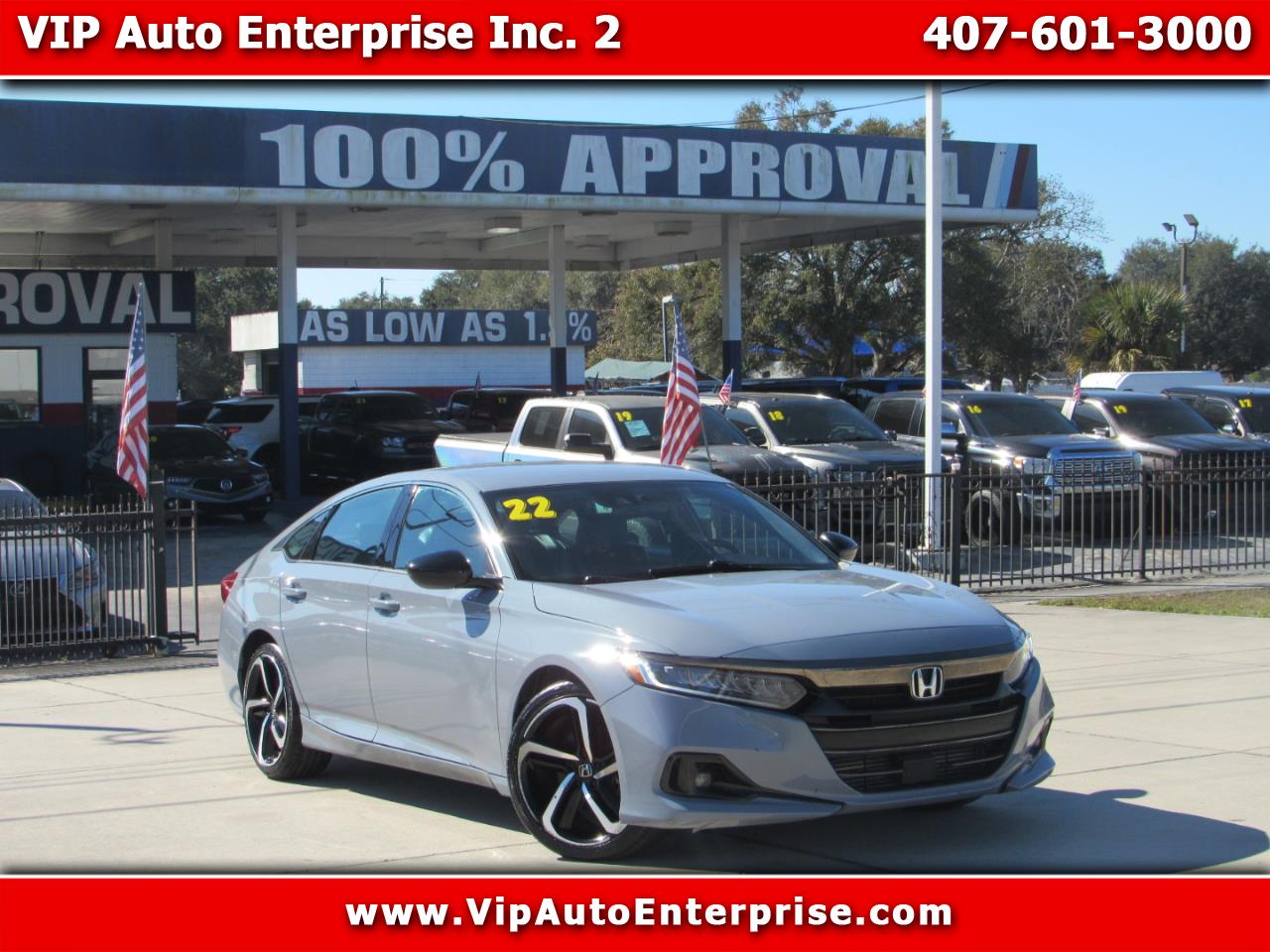 2022 Honda Accord Sedan Sport 1.5T CVT