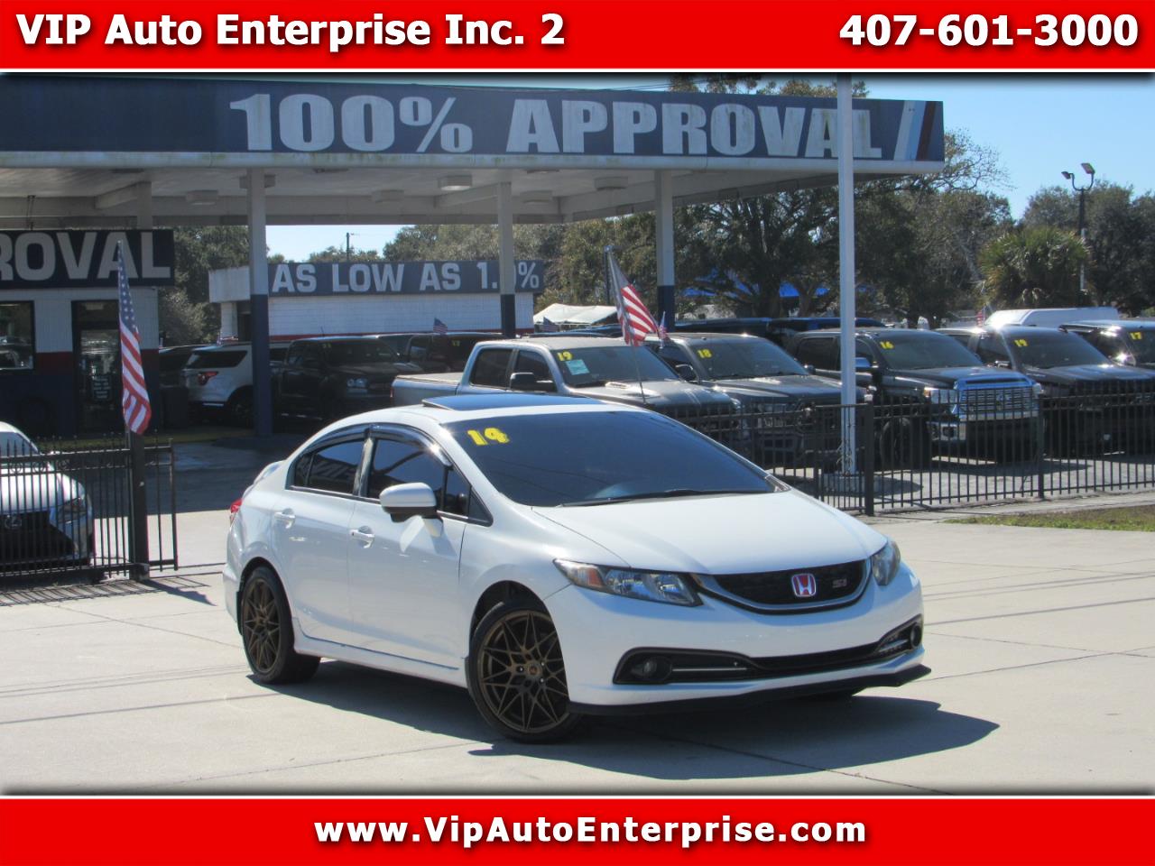 2014 Honda Civic Sedan 4dr Man Si
