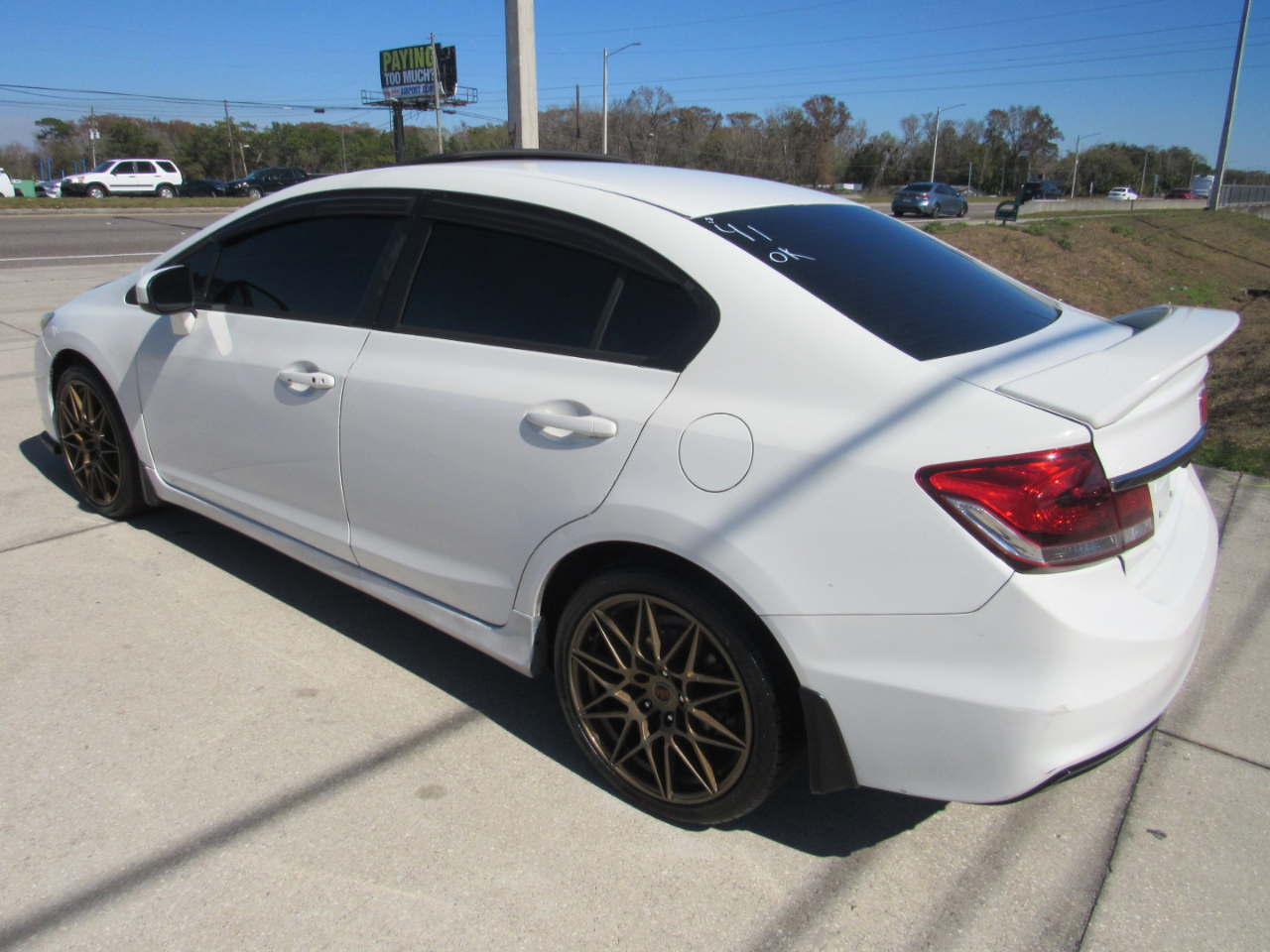 Honda Civic Sedan 4dr Man Si 2014