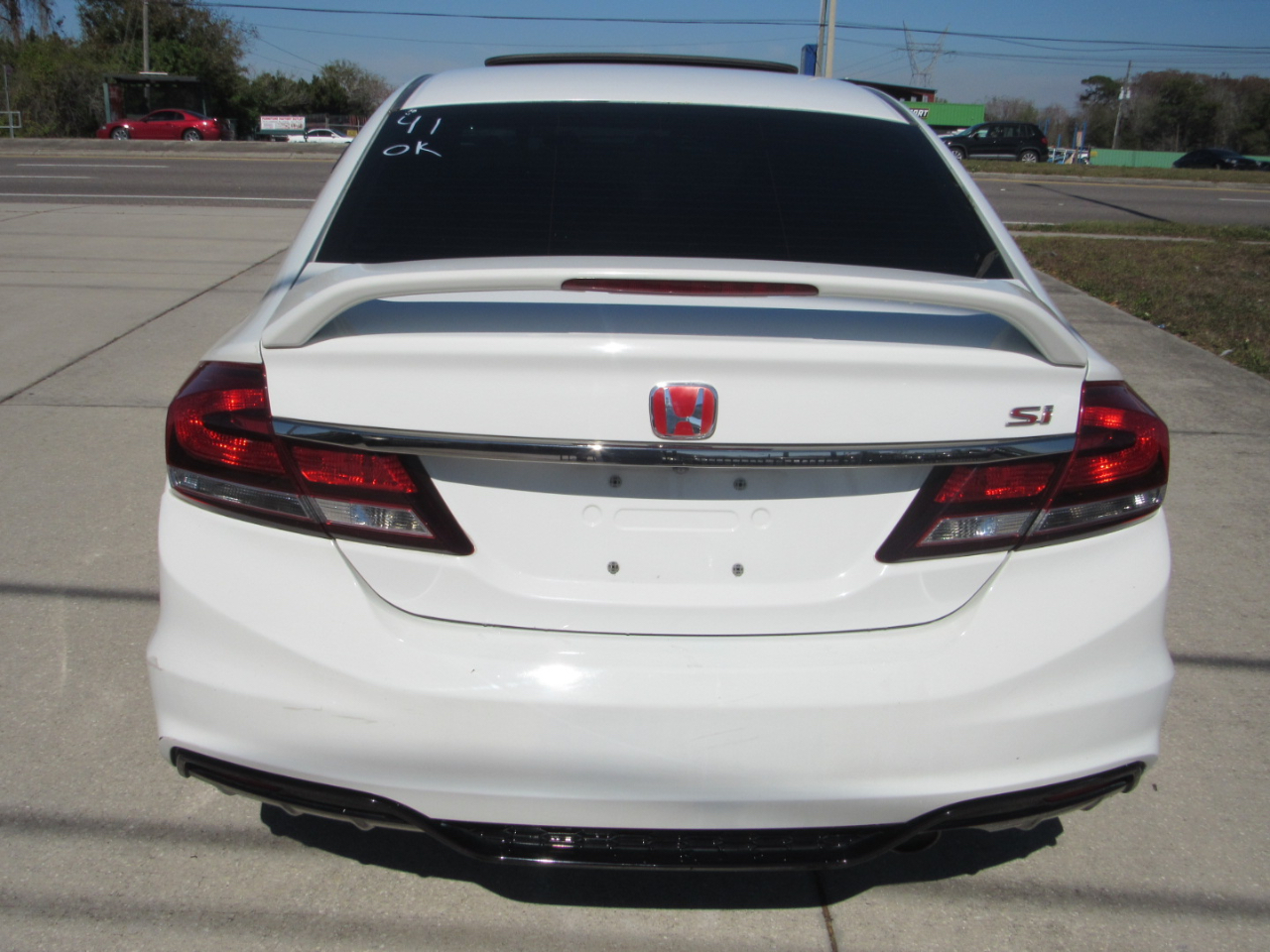 Honda Civic Sedan 4dr Man Si 2014