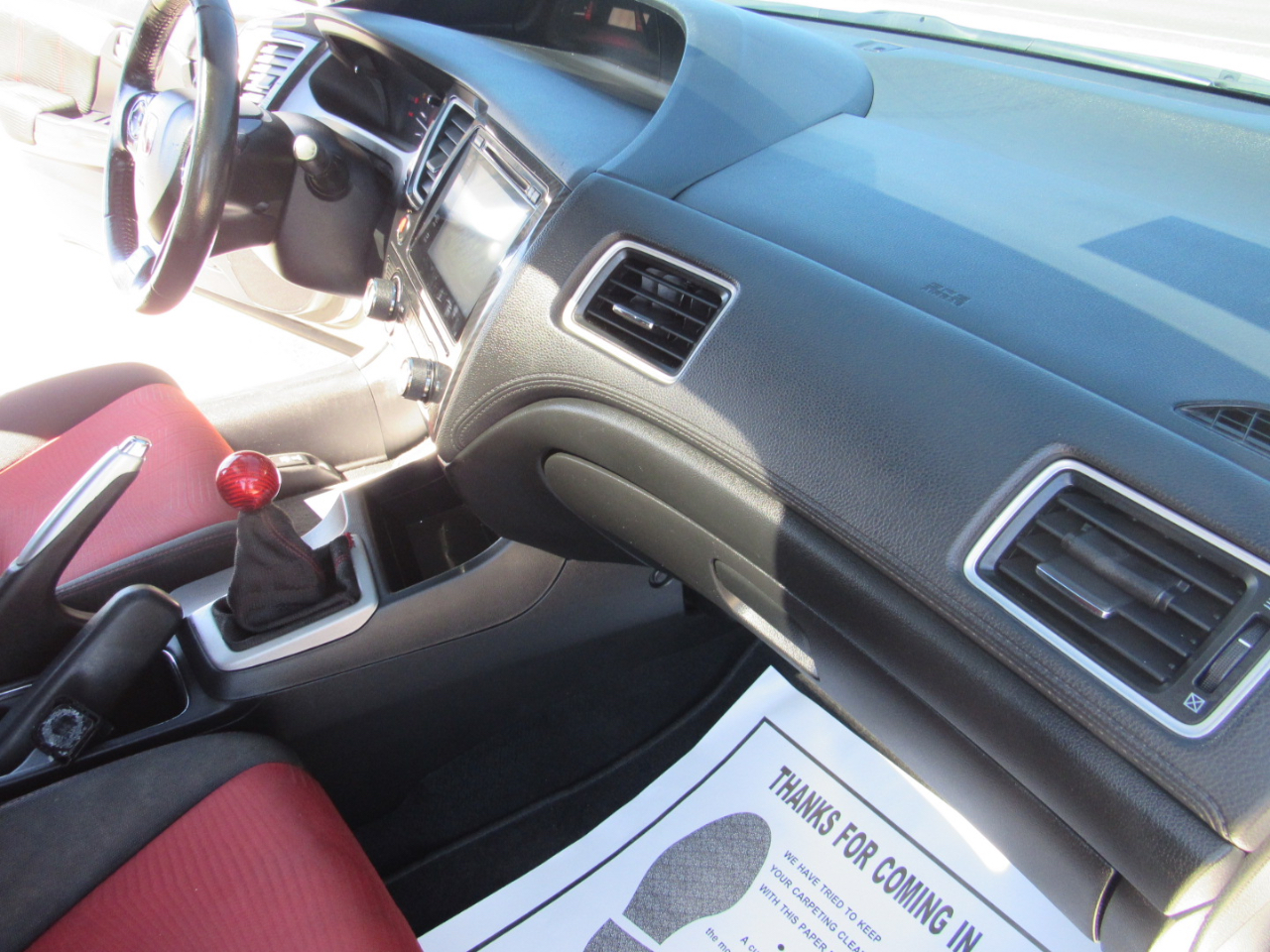 Honda Civic Sedan 4dr Man Si 2014