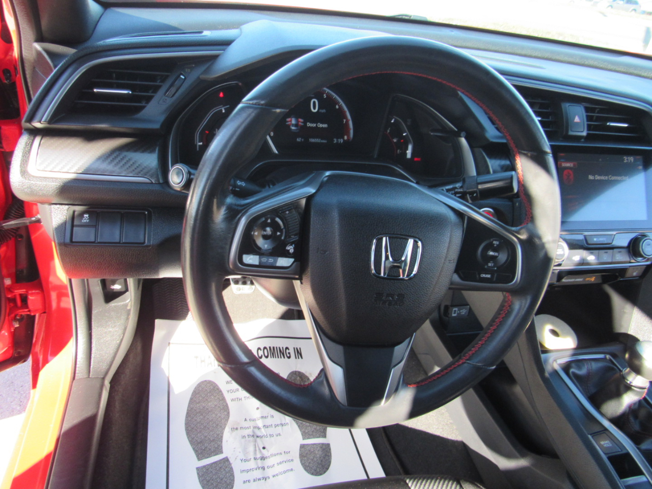 Honda Civic Sedan Si Manual 2017
