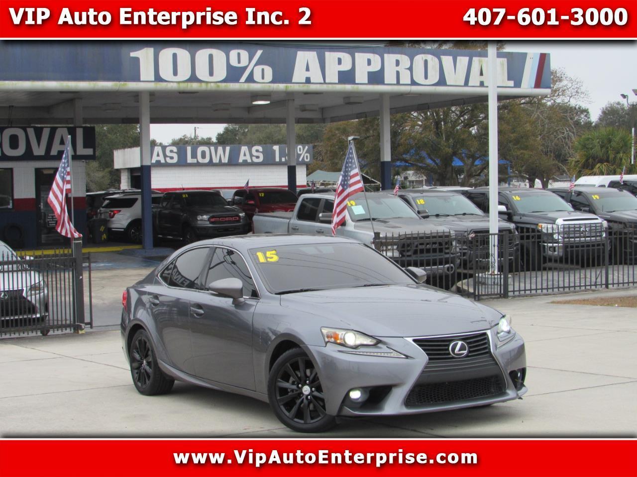 2015 Lexus IS 250 4dr Sport Sdn RWD